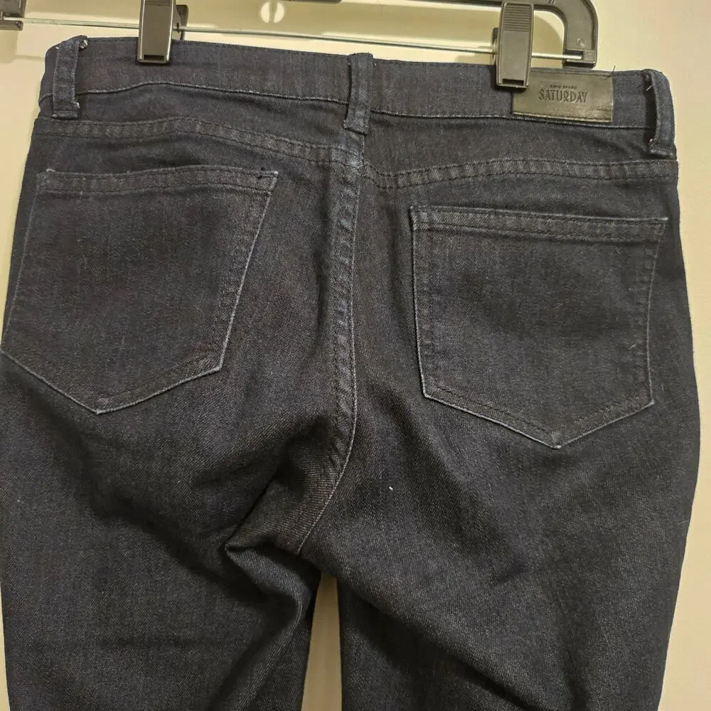 Kate Spade Saturday Dark Wash Jeans Sz 2/26 Women’s Designer Denim Straight Slim